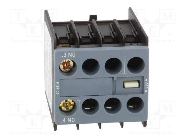 SIEMENS 3RH2911-1HA10 Contactores Auxiliares S0, S00, S2 con Agarres de Tornillo