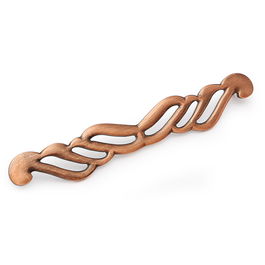 HERRAJES ALK Moustache Tirador Zamak 192Mm Bronce