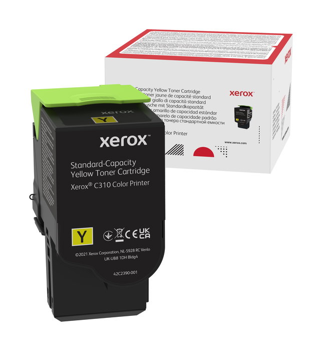 XEROX Toner C310 Amarillo capacidad estandar (2000 paginas) XEROX Toner C310 Amarillo capacidad estandar (2000 paginas)