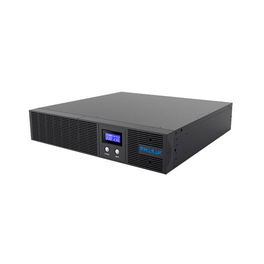 Phasak Protekt Rack 1260VA 720W Interactivo con AVR Negro