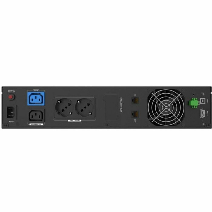Phasak Protekt Rack 1260VA 720W Interactivo con AVR Negro