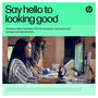HP Webcam 625 FHD con IA y Windows Hello, Negro