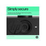 HP Webcam 625 FHD con IA y Windows Hello, Negro