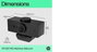 HP Webcam 625 FHD con IA y Windows Hello, Negro