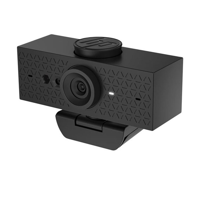 HP Webcam 625 FHD con IA y Windows Hello, Negro