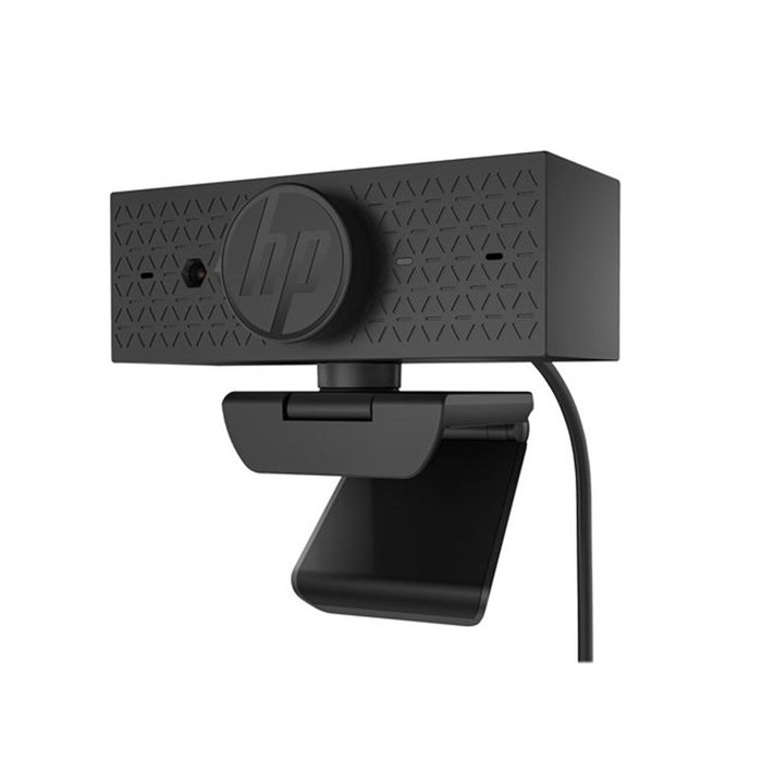 HP Webcam 625 FHD con IA y Windows Hello, Negro
