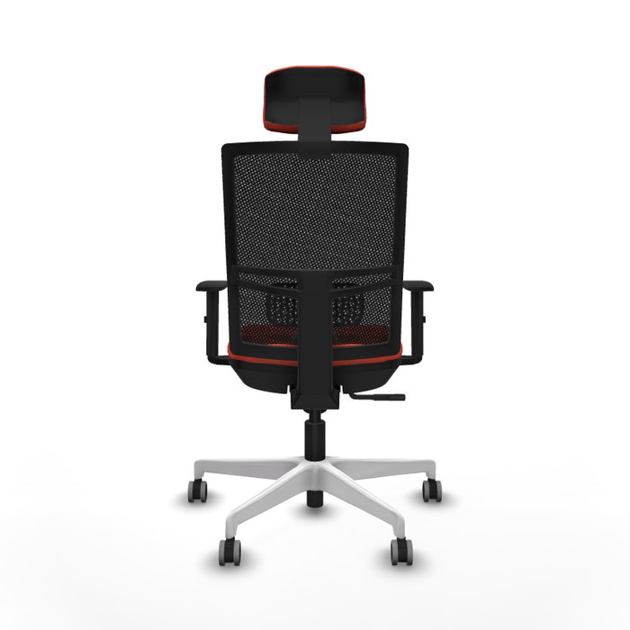 PIQUERAS Y CRESPO Silla de oficina Yunquera Naranja oscuro y Negro PIQUERAS Y CRESPO Silla de oficina Yunquera Naranja oscuro y Negro