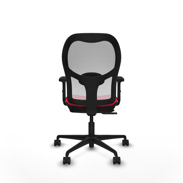 PIQUERAS Y CRESPO Silla de oficina Jorquera Roja con mecanismo Sincro/Traslack PIQUERAS Y CRESPO Silla de oficina Jorquera Roja con mecanismo Sincro/Traslack