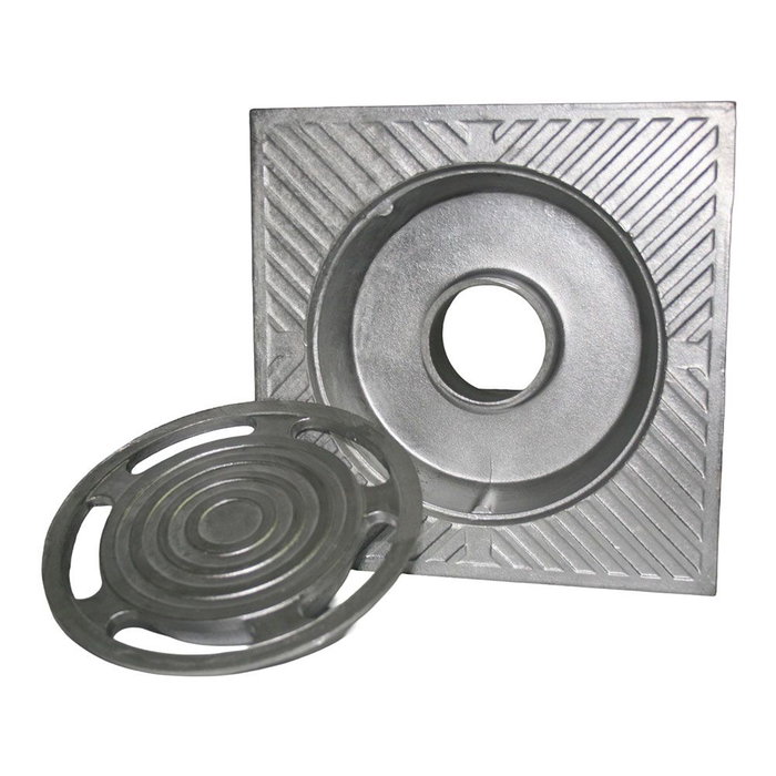Fun And Go Sumidero de Patio Classic Aluminio 10 x 10 cm Fun And Go Sumidero de Patio Classic Aluminio 10 x 10 cm