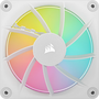 Corsair iCUE LINK LX120 RGB CO-9051029-WW Ventilador para PC 120 mm RGB Blanco PWM 2400 RPM 1 Pieza