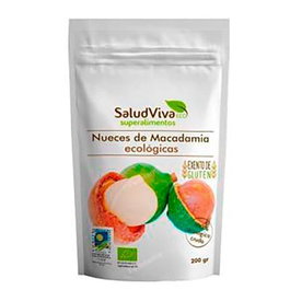 SALUD VIVA Nueces de Macadamia mitades 200 gr