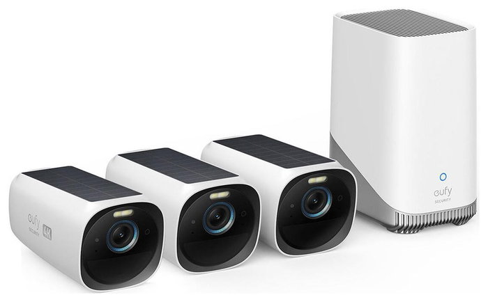 Anker Eufy eufyCam S330 (eufyCam 3) 3-Cam Kit Anker Eufy eufyCam S330 (eufyCam 3) 3-Cam Kit