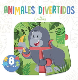 LANDOA, ANIMALES DIVERTIDOS - CARTONE