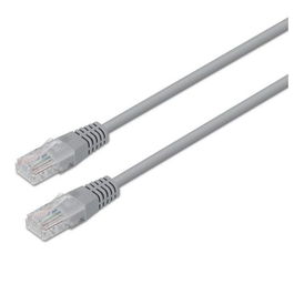 Aisens Cable de Red Cat.6 UTP AWG24 100% Cobre RJ45 Latiguillo 15 m Gris