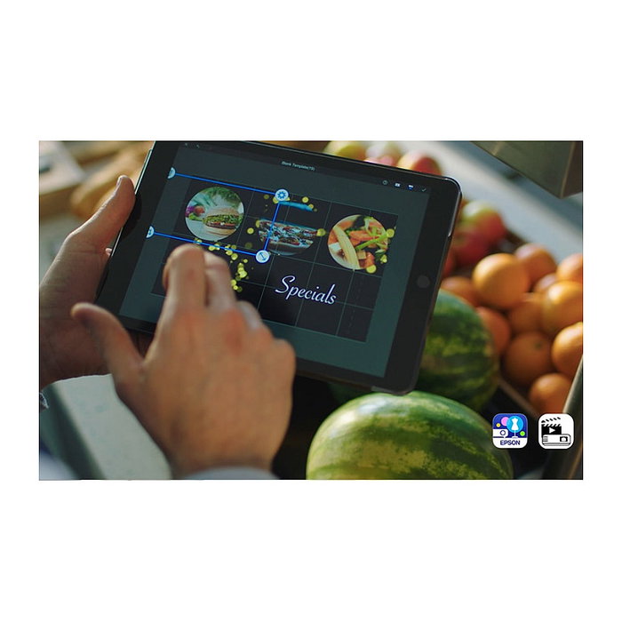 Epson Proyector EB-L530U Láser WUXGA (1920x1200) 5200 Lúmenes ANSI 16:10 3LCD Blanco