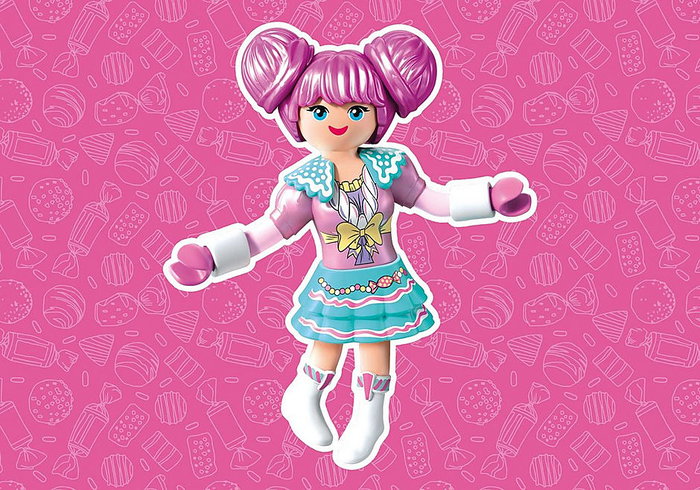 Playmobil Rosalee Everdreamerz Rosalee Candy World Figura con 7 Sorpresas, Juguete Recomendado para Mayores de 7 Años Playmobil Rosalee Everdreamerz Rosalee Candy World Figura con 7 Sorpresas, Juguete Recomendado para Mayores de 7 Años