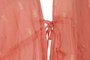 DKD Home Decor Kaftan Mediterraneo Saint Tropez Algodón Azul Coral 80 x 80 x 140 cm (3 Unidades)