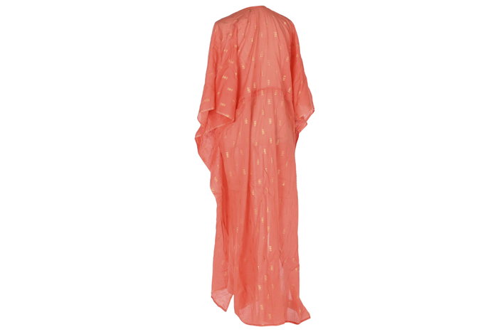 DKD Home Decor Kaftan Mediterraneo Saint Tropez Algodón Azul Coral 80 x 80 x 140 cm (3 Unidades) DKD Home Decor Kaftan Mediterraneo Saint Tropez Algodón Azul Coral 80 x 80 x 140 cm (3 Unidades)