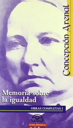 Memoria sobre la igualdad, Concepción Arenal - IR INDO