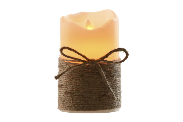 DKD Home Decor Vela Led Basicos Crema Marron 7.5 x 12.5 x 7.5 cm (16 Unidades) DKD Home Decor Vela Led Basicos Crema Marron 7.5 x 12.5 x 7.5 cm (16 Unidades)