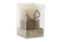 DKD Home Decor Vela Led Basicos Crema Marron 7.5 x 12.5 x 7.5 cm (16 Unidades)