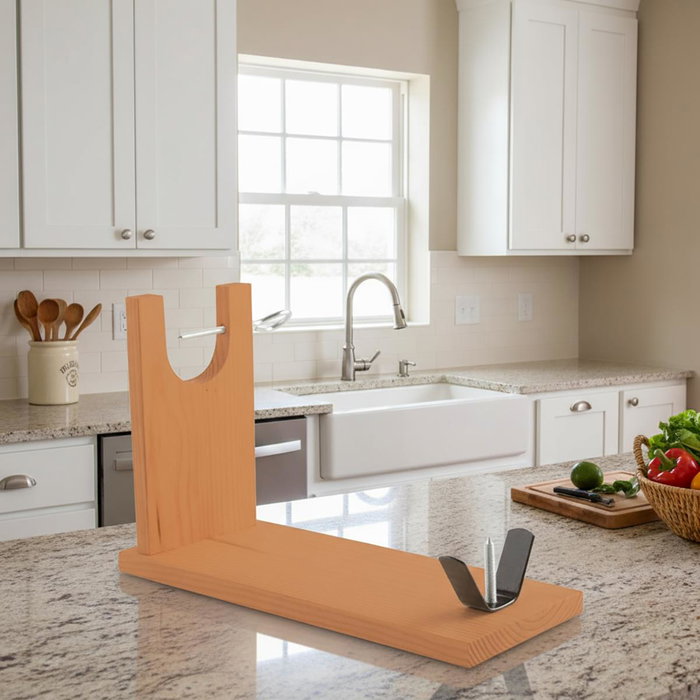 Jamonero Madera Banco Quid 35x14x22,5 cm