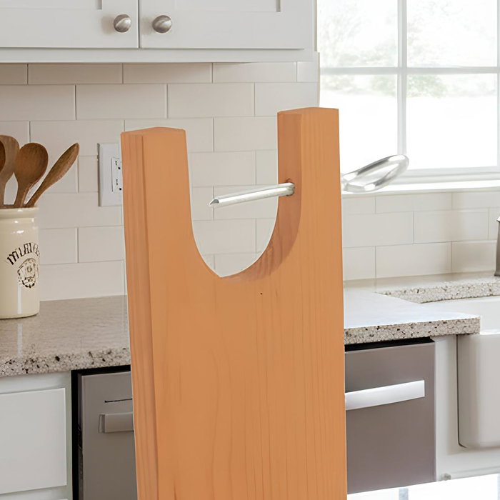 Jamonero Madera Banco Quid 35x14x22,5 cm