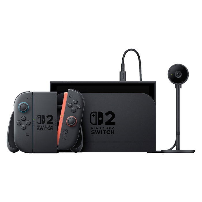 Nintendo Cámara Nintendo Switch 2 (10015282), Color Negro, Ángulo de Visión 110°, 65.4 x 65.4 x 170 mm