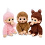 Moose My Baby Monkey Minis - Monitos Interactivos con Sonidos, Juguete en Español