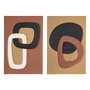 Cuadro Abstracto 2/M Dm Decoración 80 X 5,50 X 120 cm (Set de 2)