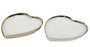 DKD Home Decor Vela de Cera de Parafina con Corazón, 320g