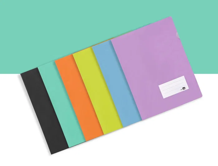 Liderpapel Carpeta Dossier A4 Uñero Amarillo Fluor Opaco Polipropileno 180 Micras