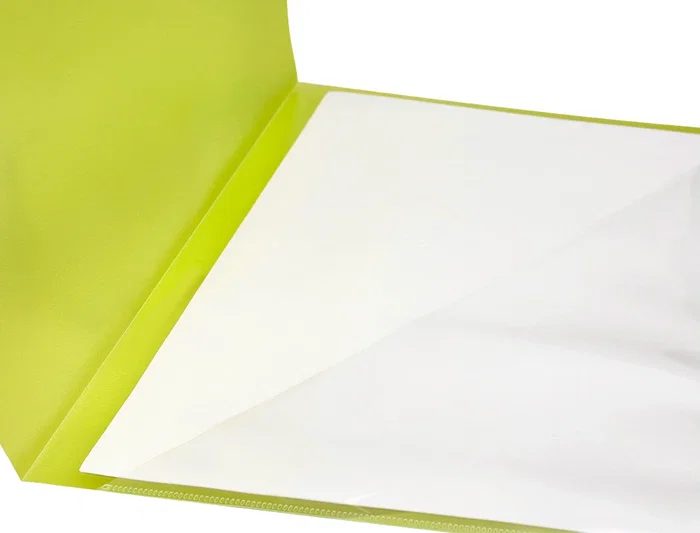 Liderpapel Carpeta Dossier A4 Uñero Amarillo Fluor Opaco Polipropileno 180 Micras