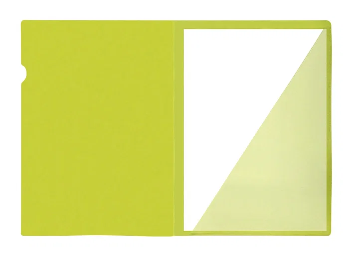 Liderpapel Carpeta Dossier A4 Uñero Amarillo Fluor Opaco Polipropileno 180 Micras