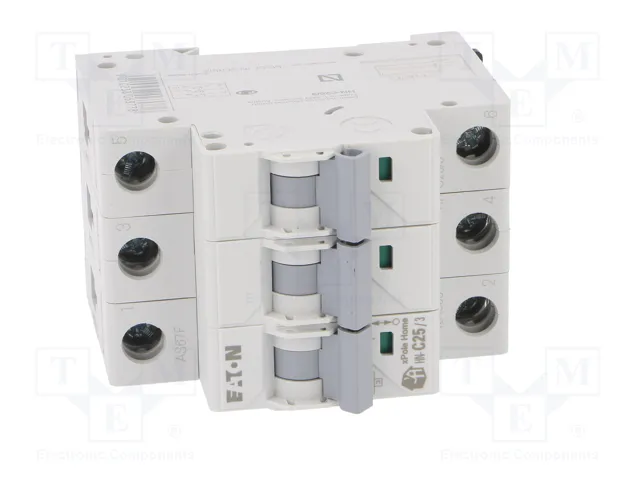 EATON ELECTRIC HN-C25/3 Interruptor magnetotérmico de 3 polos 25A 6kA