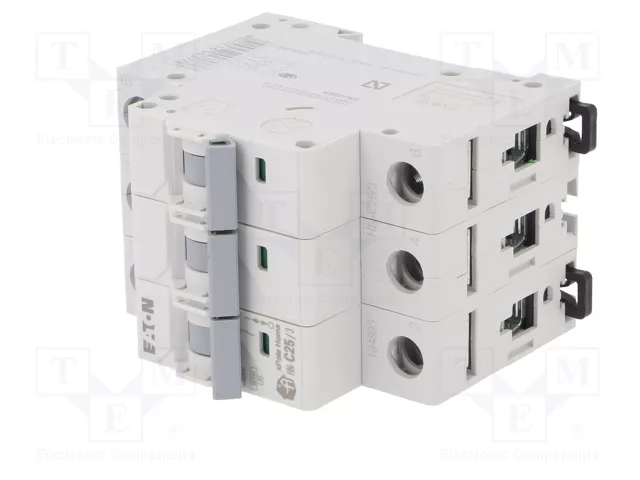 EATON ELECTRIC HN-C25/3 Interruptor magnetotérmico de 3 polos 25A 6kA