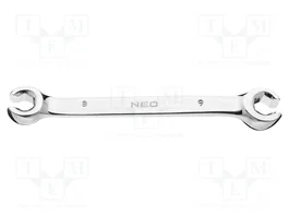 NEO TOOLS Llave de anillo semiabierto bilateral 8mm, 9mm