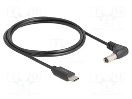 DeLOCK 85399 Cable de alimentación USB Type-C a DC 5,5 x 2,5 mm angular 1,5 m