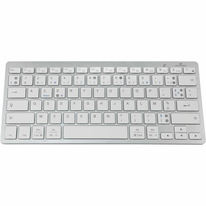 Bluestork KB-MINI-PC-MAC/FR Teclado Bluetooth Doble Diseño PC MAC Bluestork KB-MINI-PC-MAC/FR Teclado Bluetooth Doble Diseño PC MAC