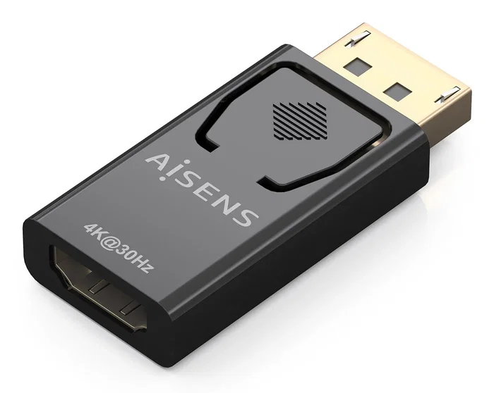 Aisens Conversor DisplayPort a HDMI 4K@30Hz A125-0949 Negro