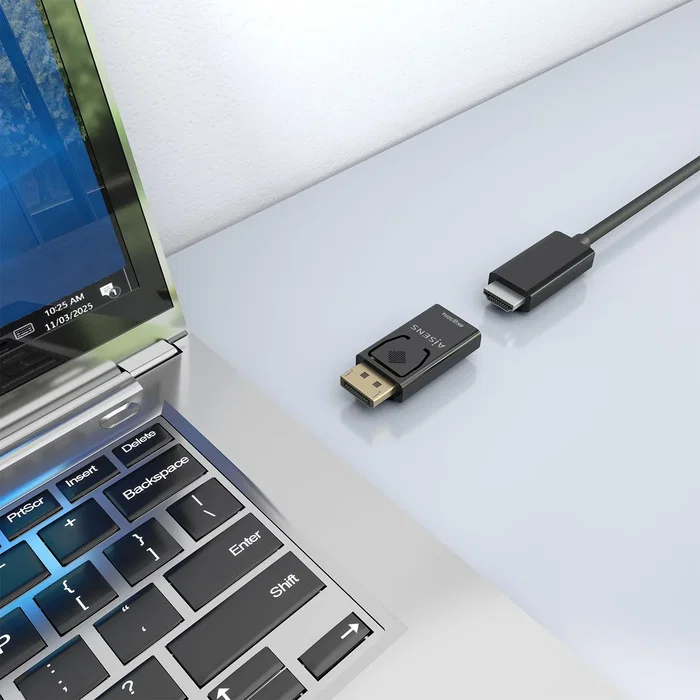 Aisens Conversor DisplayPort a HDMI 4K@30Hz A125-0949 Negro
