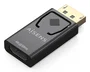 Aisens A125-0949 Adaptador DisplayPort Macho a HDMI Hembra, Conversor para 4K@30Hz, HDCP 1.3, Audio 8 Canales, Negro