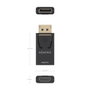 Aisens Conversor DisplayPort Macho a HDMI Hembra 4K@30Hz A125-0949 Negro
