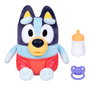 MOOSE Peluche Interactivo Baby Bluey con Accesorios