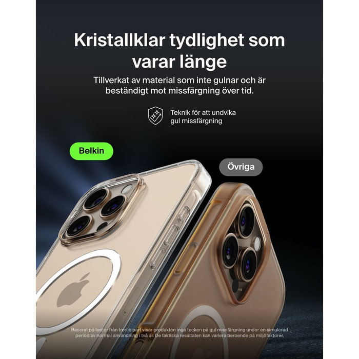 Belkin Funda ScreenForce Magnetic para iPhone 16 Pro Max - Transparente Belkin Funda ScreenForce Magnetic para iPhone 16 Pro Max - Transparente