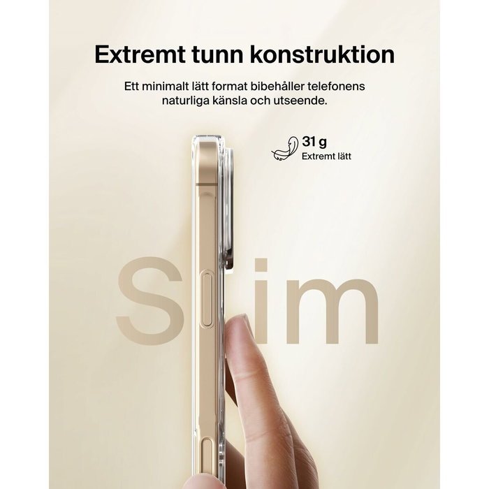 Belkin Funda ScreenForce Magnetic para iPhone 16 Pro Max - Transparente Belkin Funda ScreenForce Magnetic para iPhone 16 Pro Max - Transparente