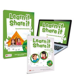 MACMILLAN, LEARN IT SHARE IT 4 ESSENTIAL ACTIVITY + SHAREBOOK - MACMILLAN