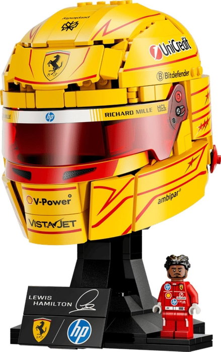 LEGO Scuderia Ferrari HP: Casco de Lewis Hamilton 43022 LEGO Scuderia Ferrari HP: Casco de Lewis Hamilton 43022
