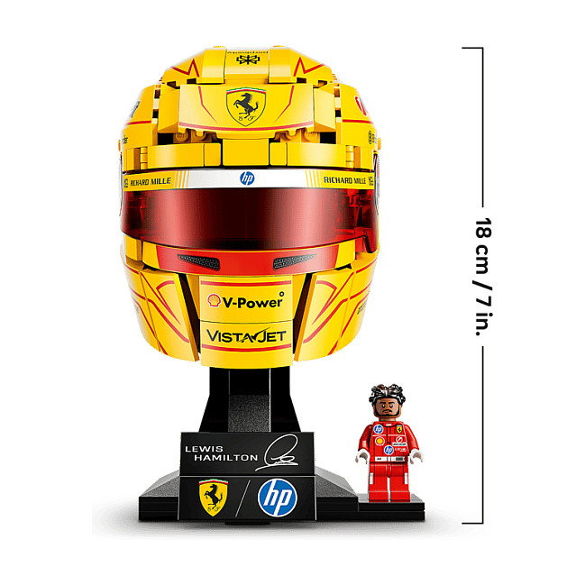 LEGO Scuderia Ferrari HP: Casco de Lewis Hamilton 43022 LEGO Scuderia Ferrari HP: Casco de Lewis Hamilton 43022