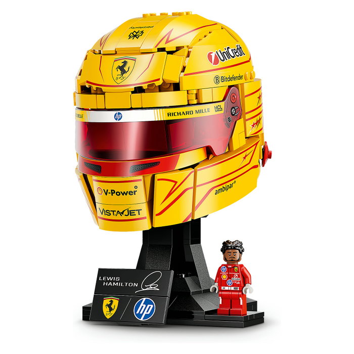 LEGO Scuderia Ferrari HP: Casco de Lewis Hamilton 43022 LEGO Scuderia Ferrari HP: Casco de Lewis Hamilton 43022